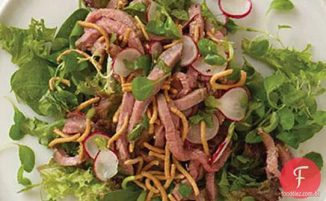 Salada De Carne De Gengibre