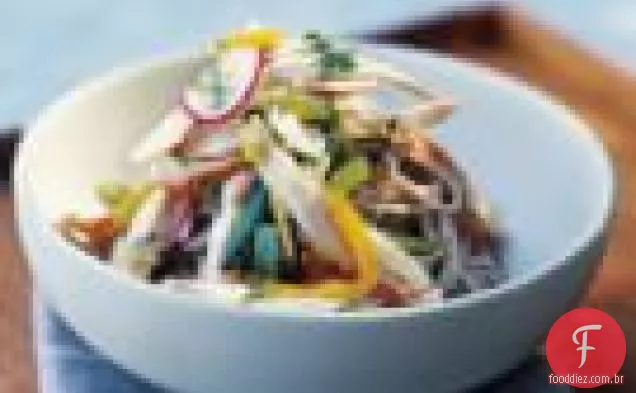 Salada De Frango Asiática Grelhada