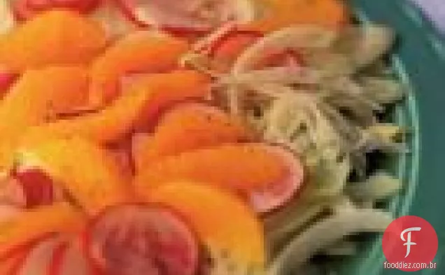 Salada Raspada De Erva-Doce E Rabanete