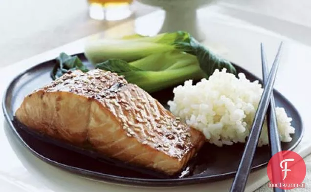 Salmão Vitrificado Com Soja