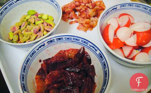 Cozinhe o livro: salada de ressaca de laranja e Bacon