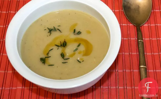 Salsify & Sopa De Alho Assado