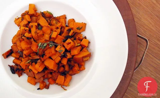 Batatas-Doces Com Frigideira Herbed