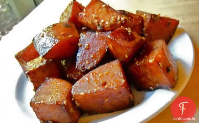 Batatas Doces Teriyaki