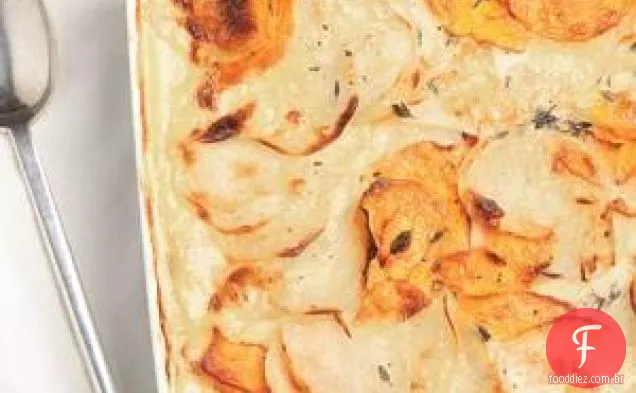 Batata-Doce Recortada Com Tomilho