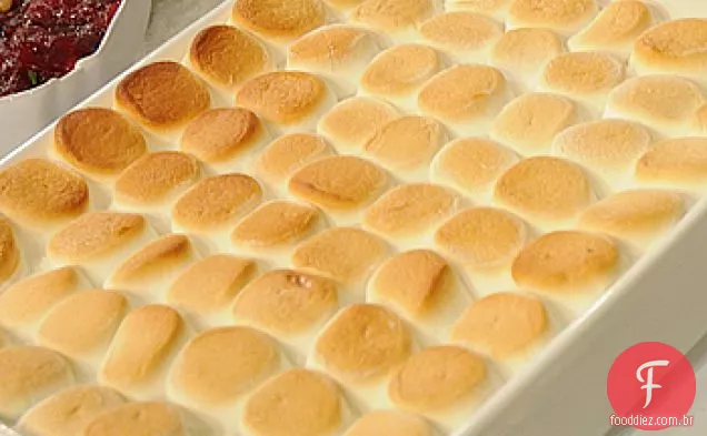 Batatas Doces Com Marshmallows