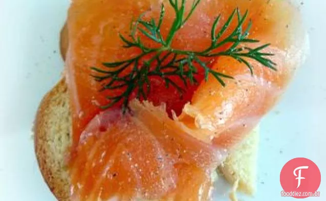 Salmão Gravlax
