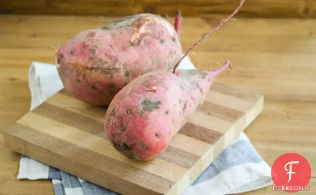 Batata-Doce Recheada Com Curry