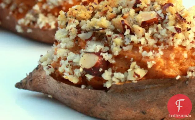 Duas vezes cozido Bourbon-avelã Batata Doce