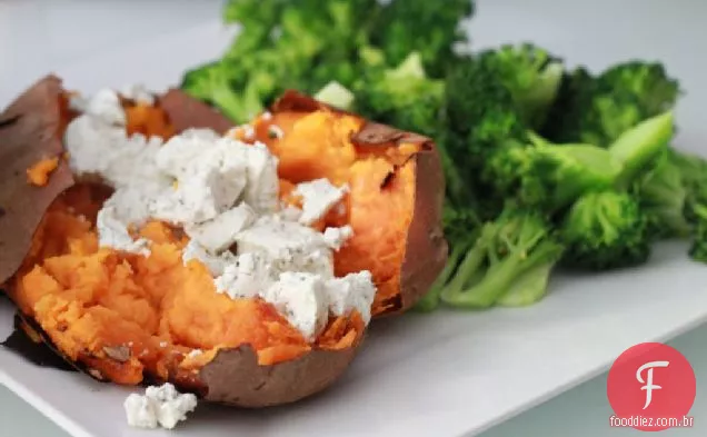 Batata-Doce Com Queijo De Cabra Herbed & Verdes