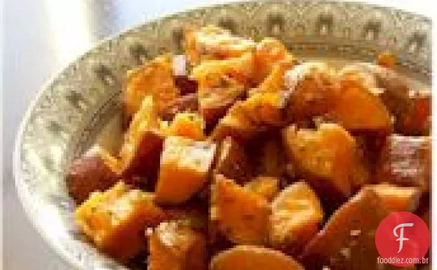 Batata Doce Com Tomilho E Alho