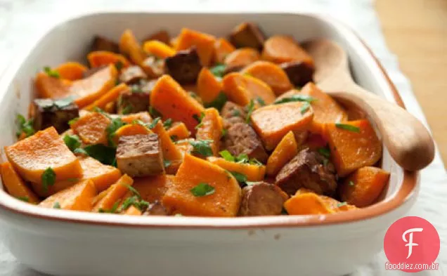 Batata Doce Com Tempeh