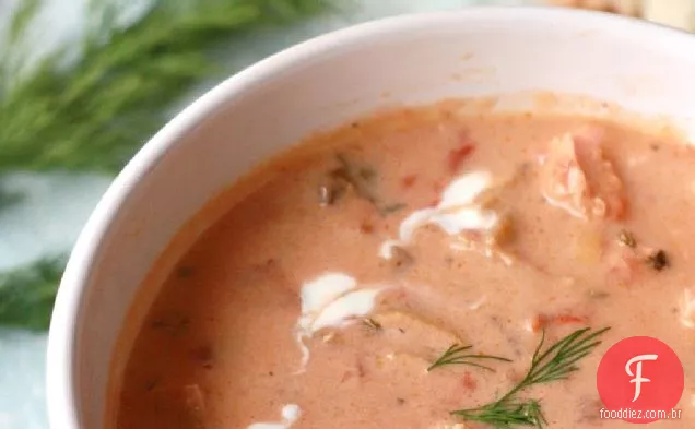 Sopa De Salmão
