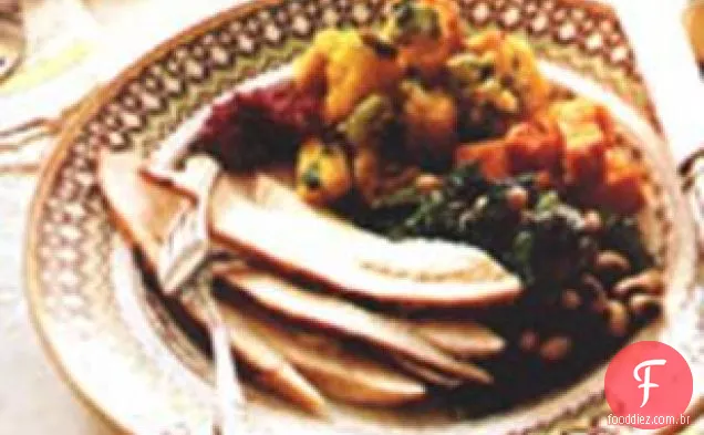 Batatas-Doces Com Curry