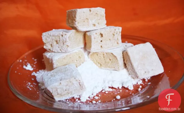Marshmallows De Batata Doce Cristalizada