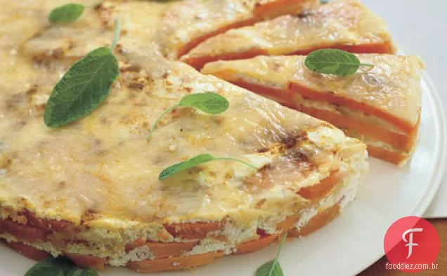 Gratinado De Batata Doce Com Especiarias