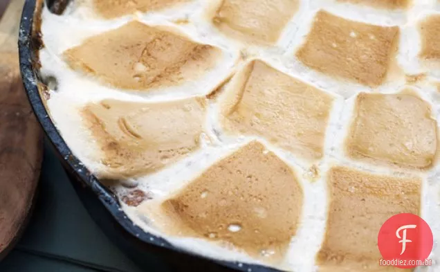 Suflê De Batata Doce Com Um Toque