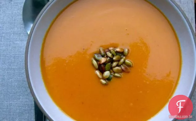 Batata doce-sopa de coco