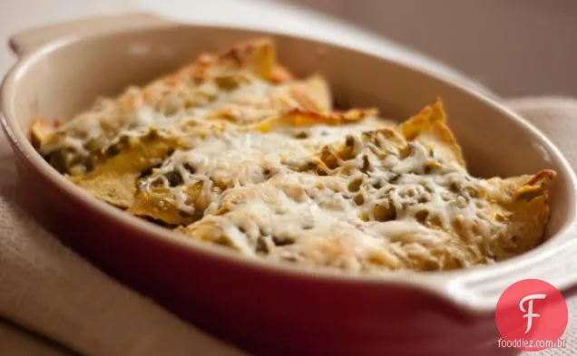 Enchiladas De Batata-Doce De Feijão Preto