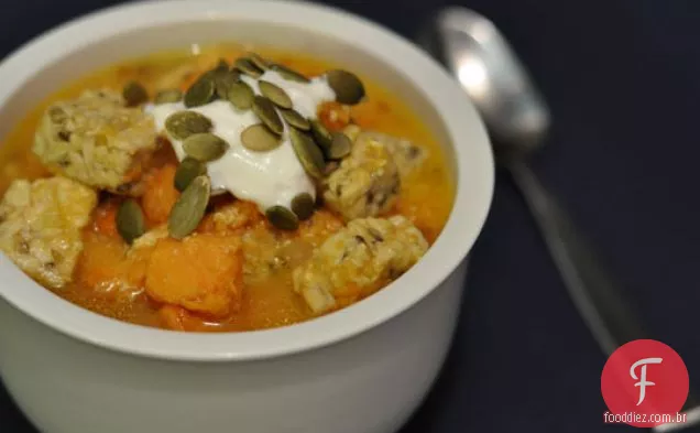 Batata Doce E Guisado Tempeh