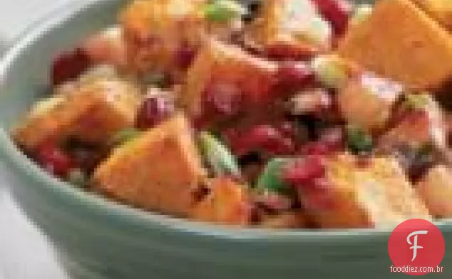 Batata Doce E Hash De Cranberry