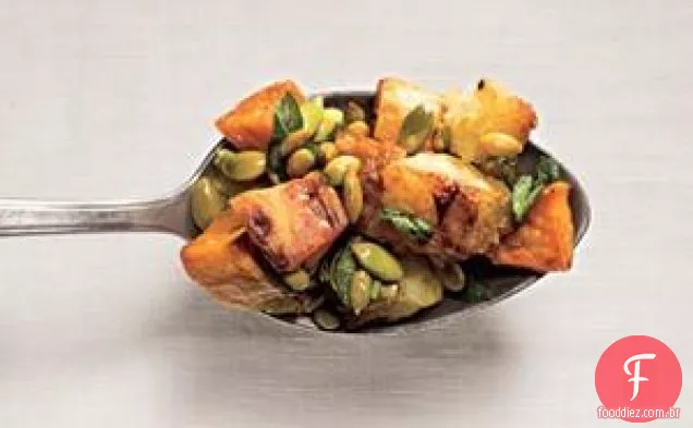 Recheio De Batata Doce E Pepita