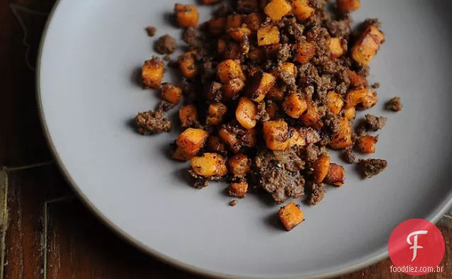 Merguez E Batata Doce Hash
