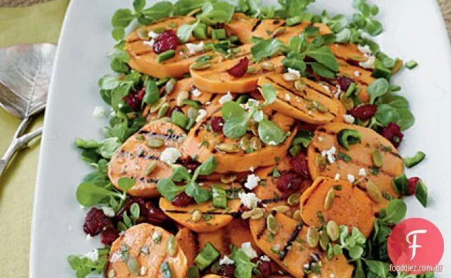 Batata-Doce Grelhada-Salada Poblano