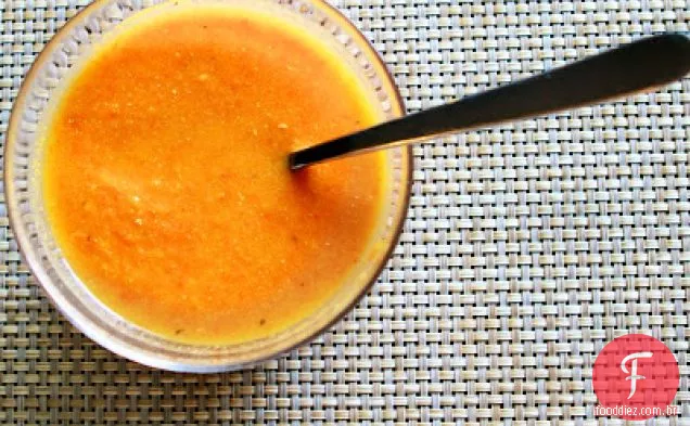 Sopa De Cenoura De Batata Doce