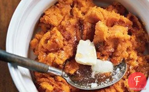 Purê De Batata Doce Com Bordo