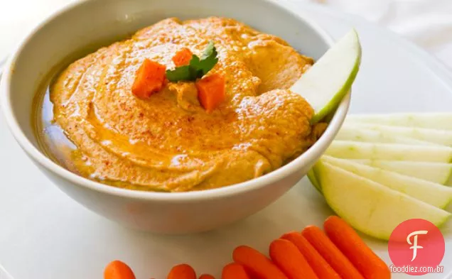 Hummus De Batata Doce Temperada