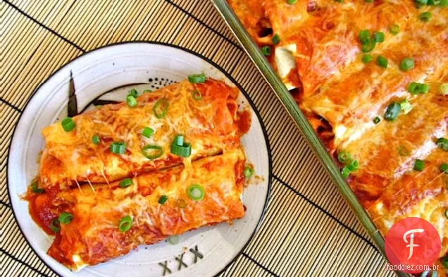 Chouriço E Enchiladas De Batata Doce