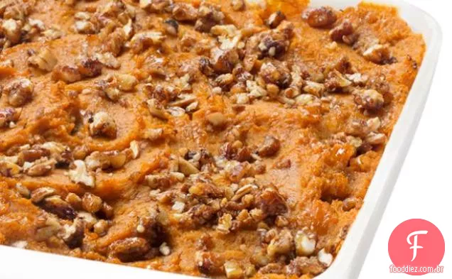 Caçarola De Batata Doce-Noz-Pecã