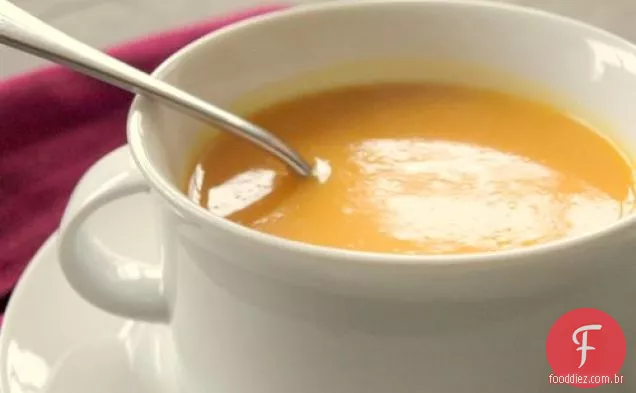 Abóbora E Sopa De Batata Doce