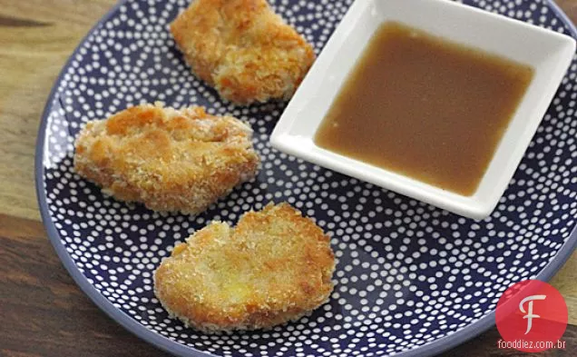 Nuggets De Batata Doce Com Molho De Cidra De Maçã