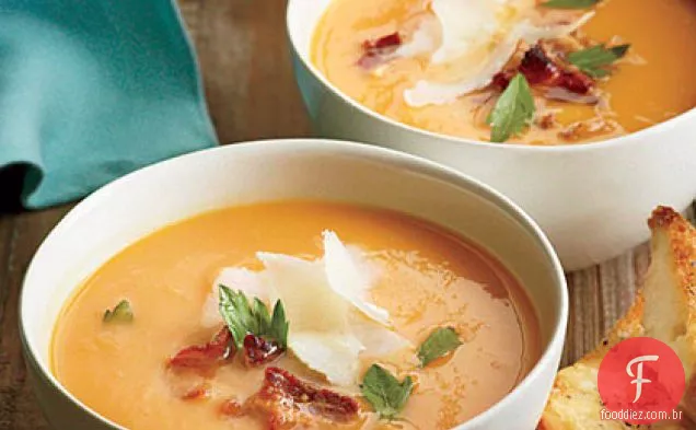 Sopa Cremosa De Batata Doce