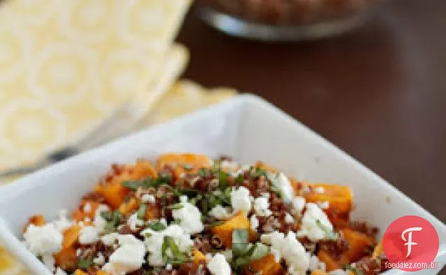 Salada De Batata Doce E Quinoa