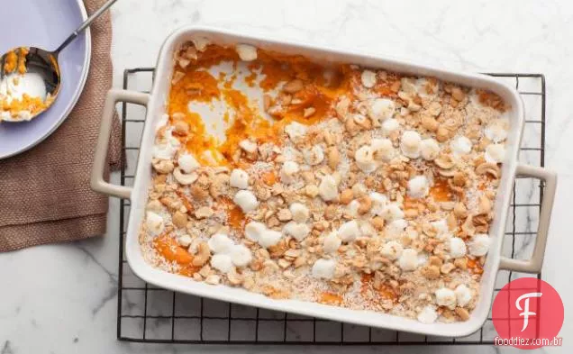 Suflê De Batata Doce Da Velha Escola
