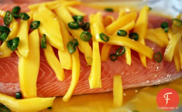 Salmão Mango & Calamansi