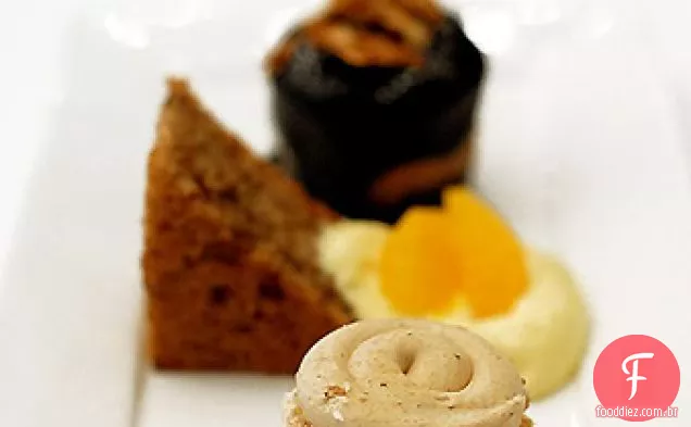 Merengues De Café Com Sorvete De Coco