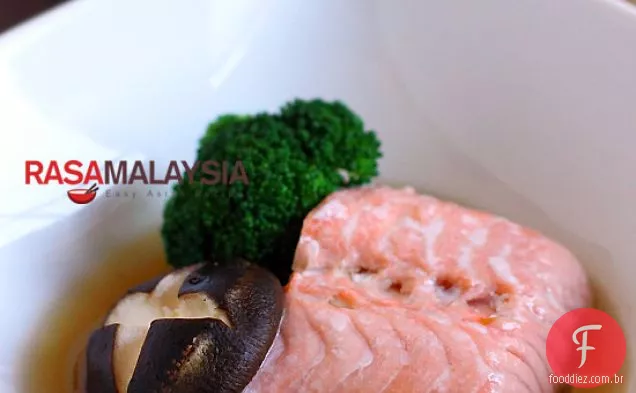 Receita De Salmão Norueguês Cozido No Vapor