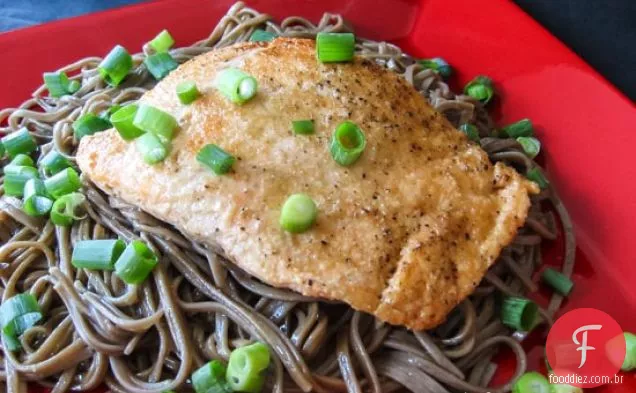 Salmão Japonês Com Soba