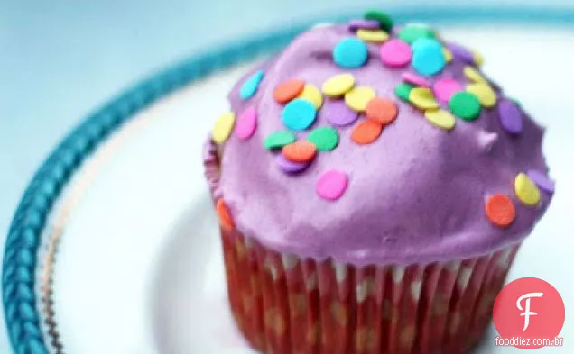 Cupcakes Oolong Com Cobertura De Lavanda