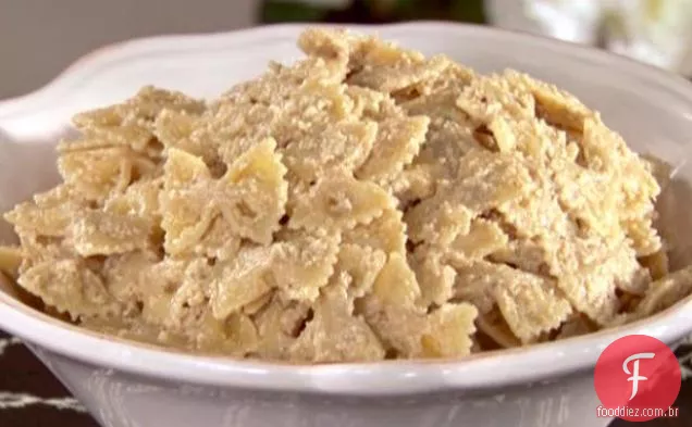 Laços com Pesto De Alcachofra