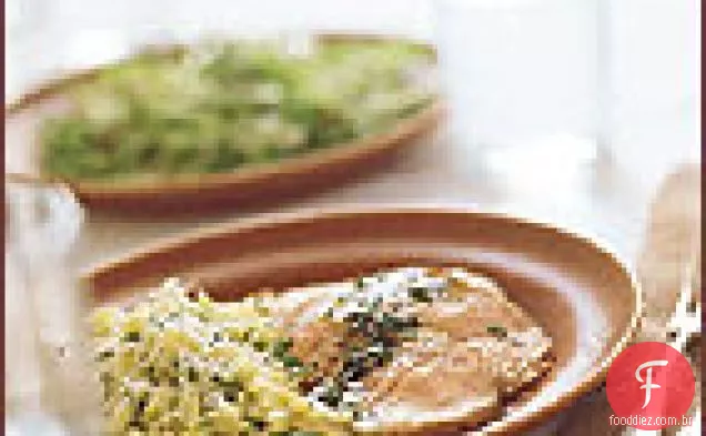 Lombo de vitela assado com molho rosé Pan