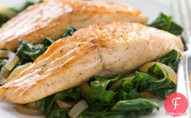 Salmão Com Acelga Suíça