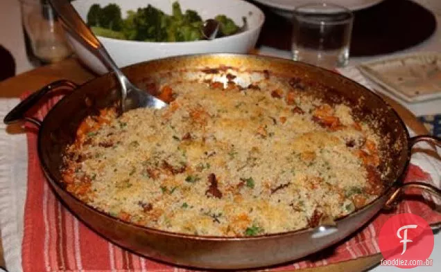 Feijão Branco Refogado E Salsicha Andouille Cassoulet