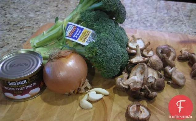 Simples Brócolis Stir Fry