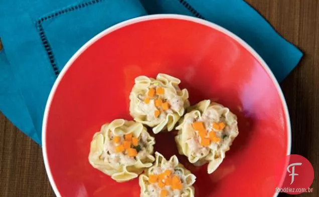 Receita de bolinhos de cara aberta Siu Mai