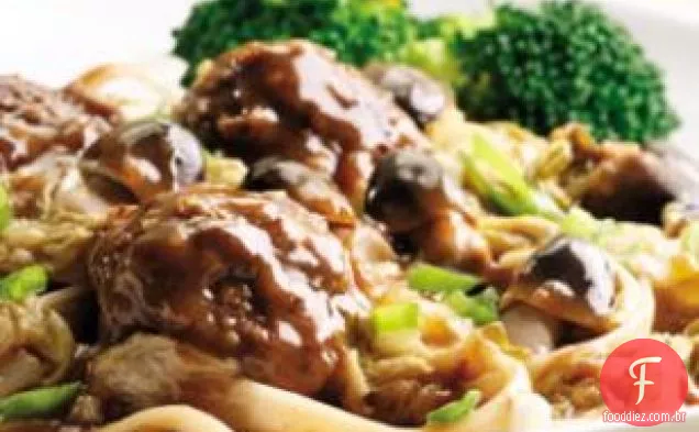 Szechuan Refogado Almôndegas